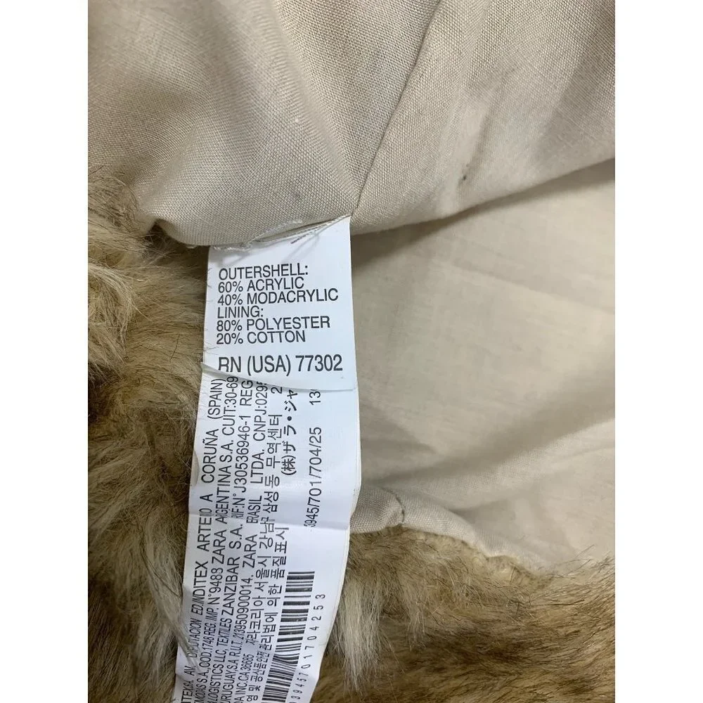 Zara Girl's Fuzzy Vest